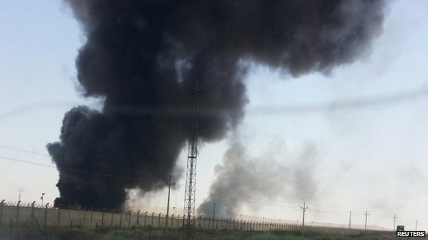 IS bị đánh bật khỏi mỏ dầu lớn nhất Iraq - ảnh 1