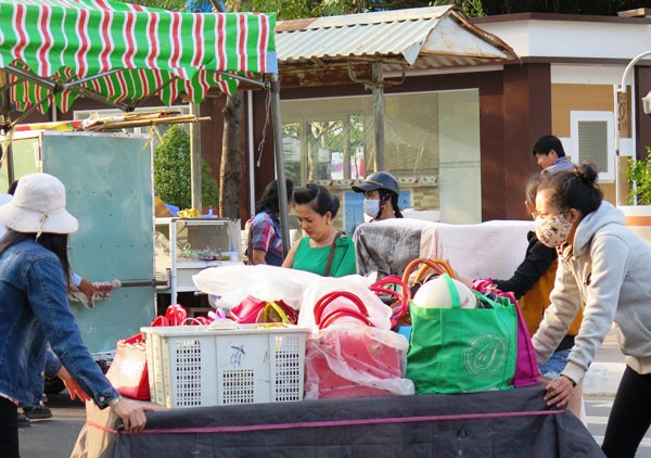 Rộn ràng chợ Tết Cà Mau - ảnh 2