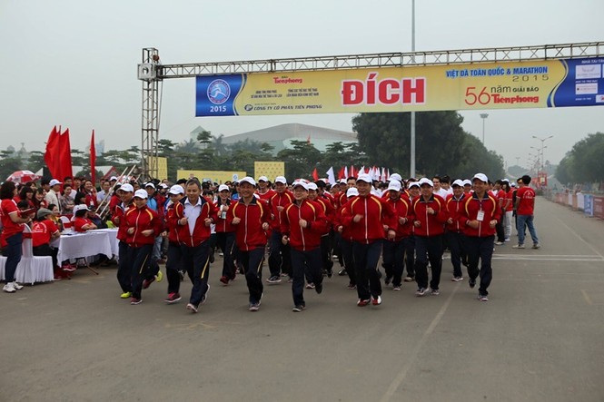 Việt dã và marathon Báo Tiền Phong: Sôi nổi đua tài - ảnh 43