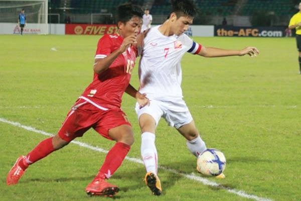 Hạ Myanmar 1-0, U19 Việt Nam đoạt vé dự giải châu Á - ảnh 1
