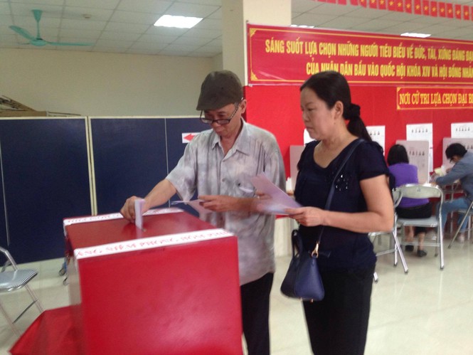 Cả nước đã có gần 96% cử tri đi bầu cử - ảnh 26