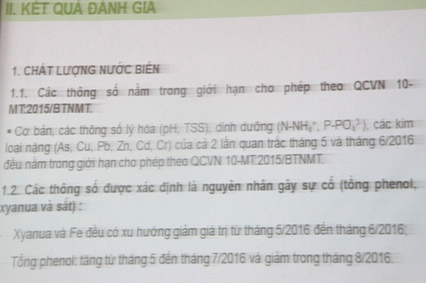 Phần lớn môi trường biển miền Trung an toàn để tắm và nuôi thủy sản - ảnh 3