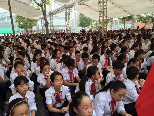 Chủ tịch nước đánh trống khai giảng năm học mới - ảnh 39