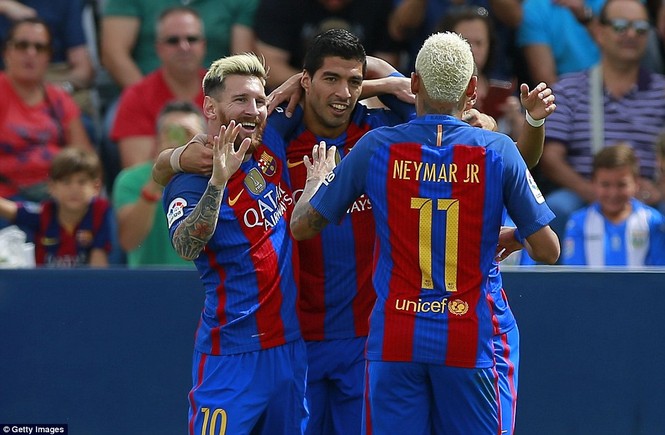 Bộ ba 'sát thủ' nổ súng, Barca tạo mưa gôn - ảnh 1