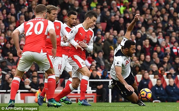 Arsenal - Tottenham (1-1): Pháo chưa thể lên đỉnh - ảnh 9