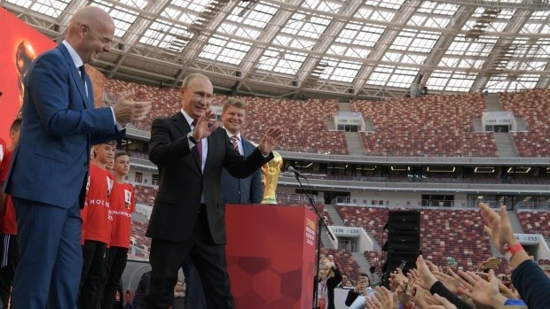Tổng thống Putin dự lễ bốc thăm World Cup 2018 tối nay - ảnh 1