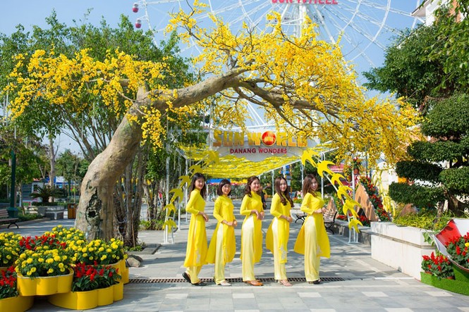 Sôi động lễ hội ở các khu vui chơi giải trí Sun World - ảnh 4
