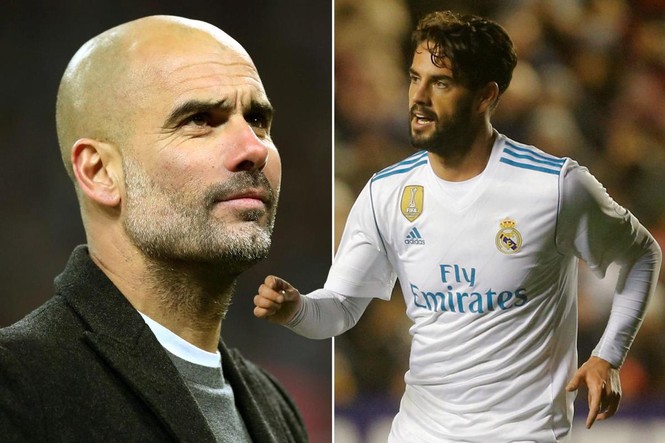 HLV Pep Guardiola gạ gẫm ngôi sao Isco về Man City - ảnh 1