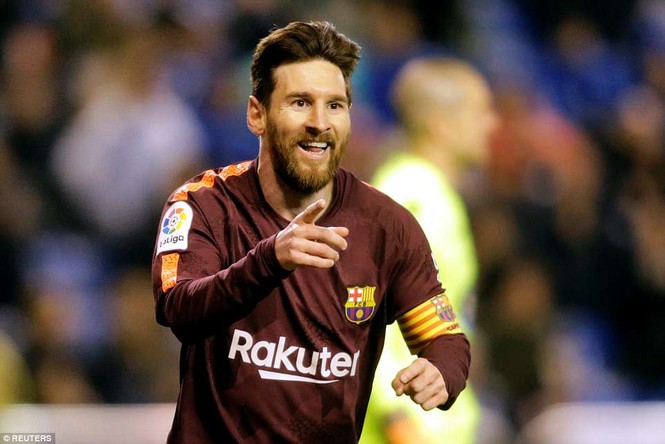 Messi lập kỷ lục trong ngày Barca đăng quang - ảnh 1