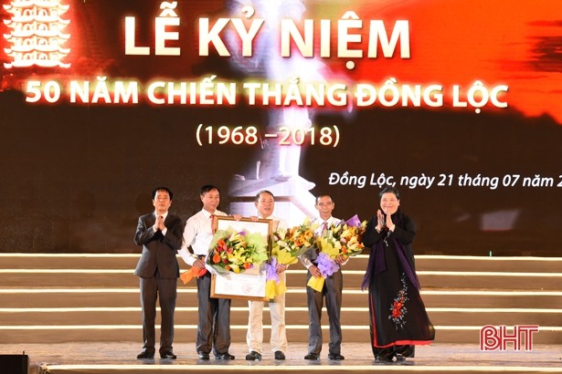 Long trọng kỷ niệm 50 năm Chiến thắng Đồng Lộc - ảnh 9