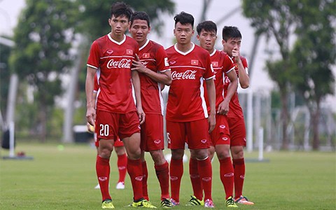 U23 Việt Nam tập đá phạt góc như đội tuyển Anh - ảnh 2
