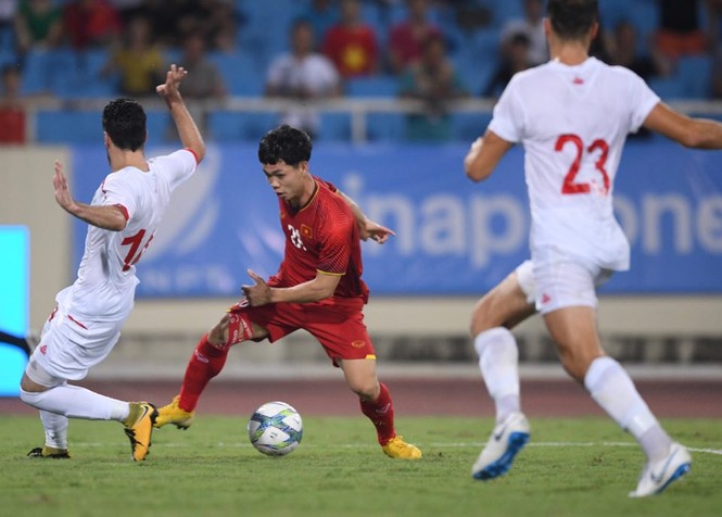 Công Phượng tỏa sáng, U23 Việt Nam ngược dòng thắng Palestine - ảnh 14
