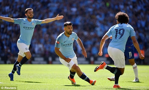 Aguero lập cú đúp, Man City đoạt Siêu cup Anh - ảnh 10