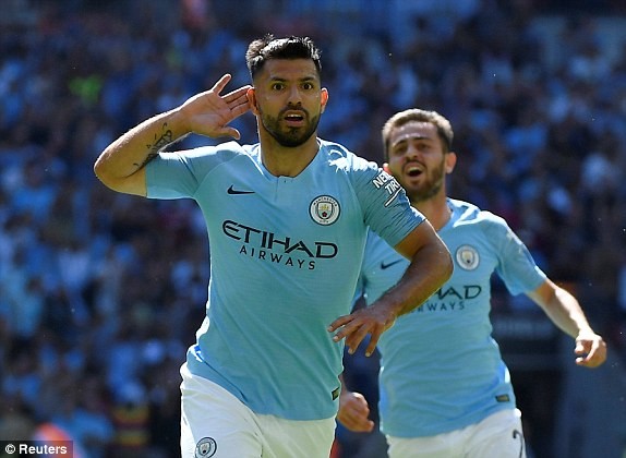 Aguero lập cú đúp, Man City đoạt Siêu cup Anh - ảnh 11