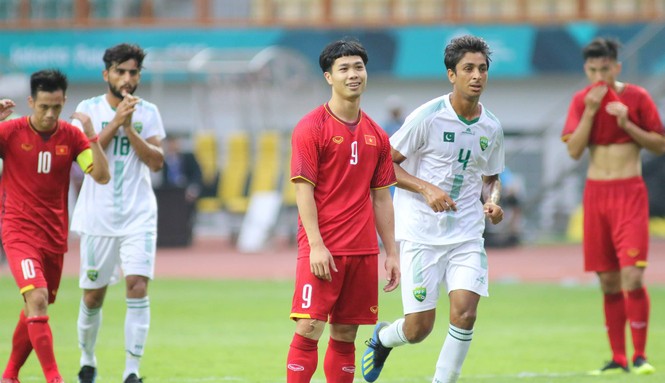 Olympic Việt Nam thắng '3 sao' Pakistan ở trận ra quân ASIAD 18 - ảnh 19