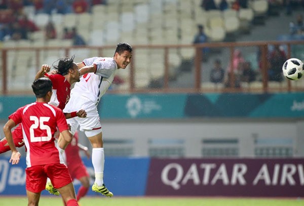 Olympic Việt Nam hạ Nepal, sớm giành vé vào vòng 1/8 ASIAD - ảnh 11