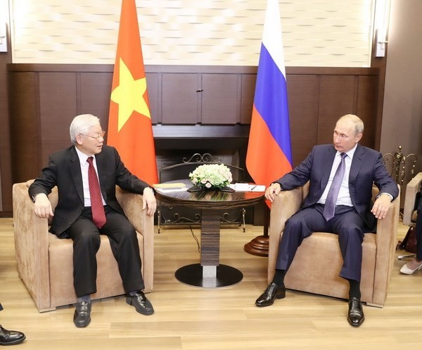 Tổng Bí thư Nguyễn Phú Trọng hội đàm với Tổng thống Nga Vladimir Putin - ảnh 2