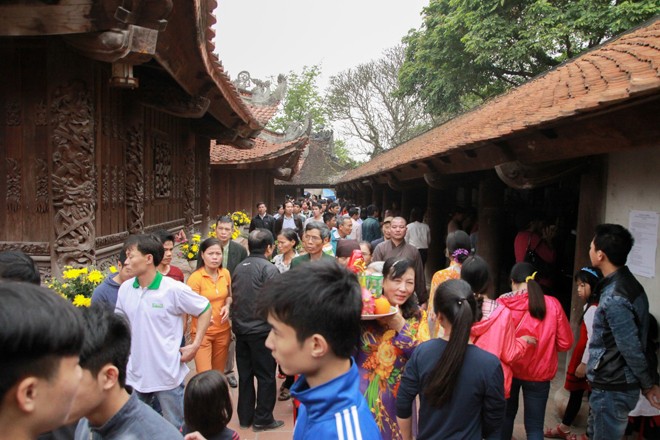 Kỳ thú nghi thức xoay kiệu ở chùa Đậu - ảnh 9