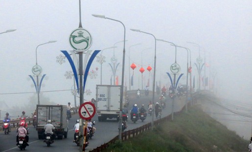 Sương mù phủ trắng nhiều tỉnh Tây Nam Bộ - ảnh 10