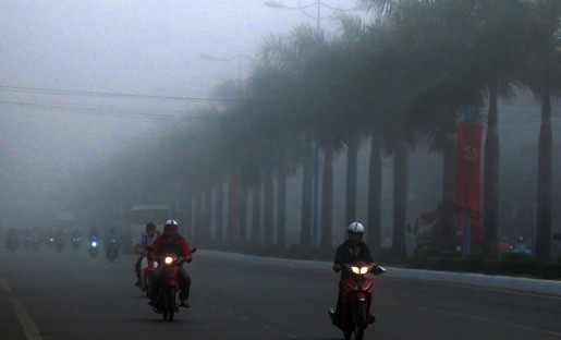 Sương mù phủ trắng nhiều tỉnh Tây Nam Bộ - ảnh 1