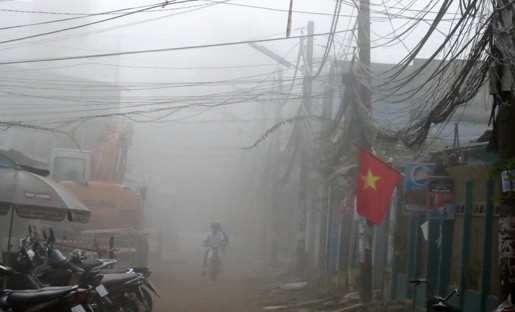 Sương mù phủ trắng nhiều tỉnh Tây Nam Bộ - ảnh 4
