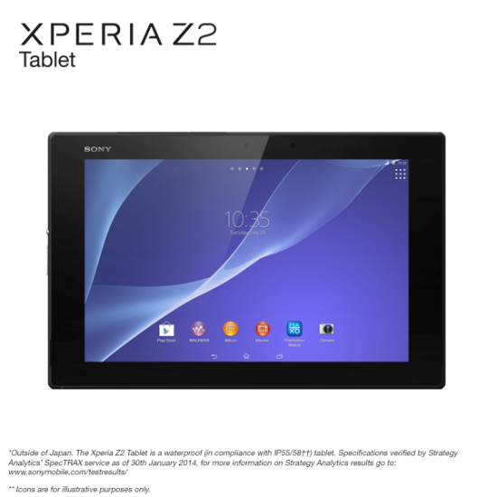 Sony Xperia Z2 Tablet: 'Tivi' thu nhỏ - ảnh 2