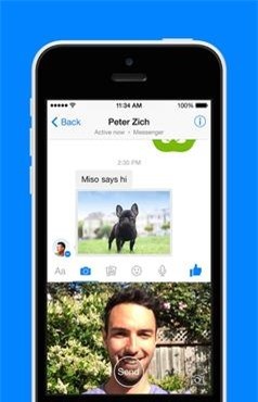 Facebook Messenger cho phép gửi video - ảnh 1