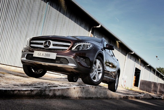 Cận cảnh Mercedes GLA sắp ra mắt ở Việt Nam - ảnh 3