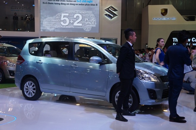 Lý giải 'cơn sốt' Suzuki Ertiga tại triển lãm ô tô Việt Nam - ảnh 1