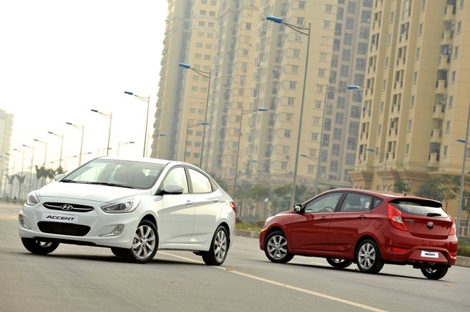 Hyundai Accent Blue 2015 trình làng giá 552 triệu đồng - ảnh 1