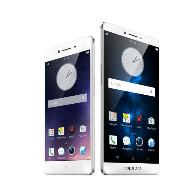 Bộ đôi Oppo R7 ra mắt, kim loại nguyên khối - ảnh 1