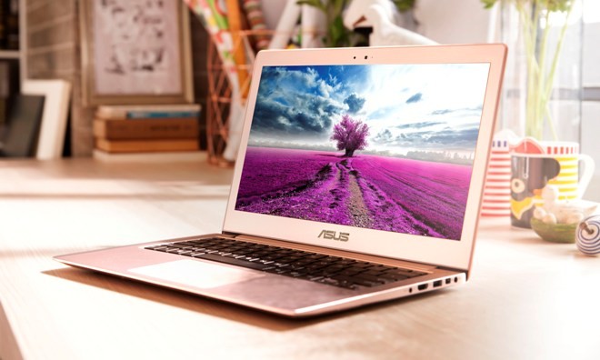 Chi tiết laptop màu vàng hồng, giá 20 triệu của Asus - ảnh 1