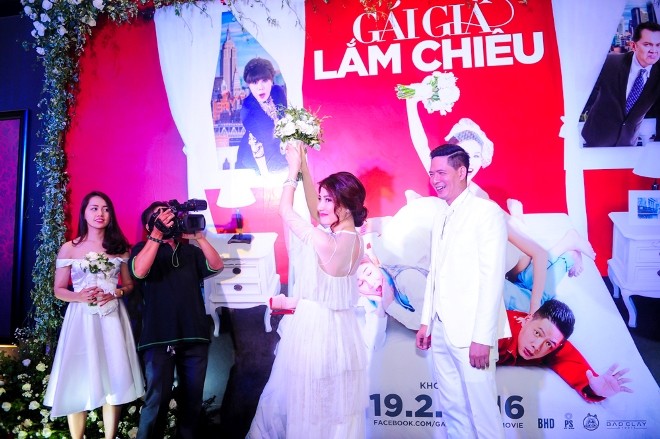 Bình Minh tổ chức 'đám cưới' hoành tráng với Diễm My 9X - ảnh 5