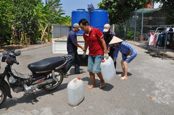 hậu quả của hạn mặn - ảnh 2