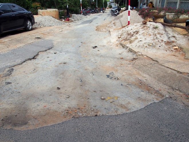 Đà Lạt: Dân khổ vì dự án cấp thoát nước - ảnh 1