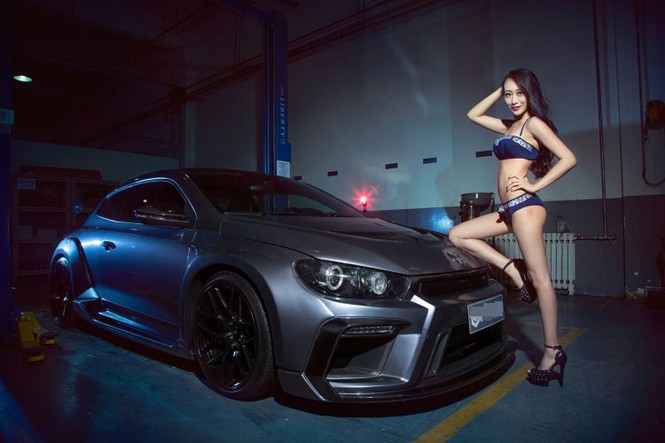 Đường cong nóng bỏng bên xế độ Volkswagen - ảnh 8