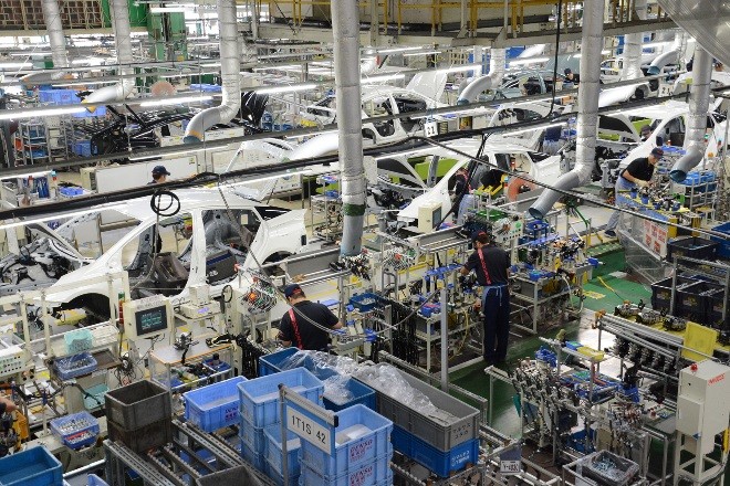 Nhà máy xanh sản xuất xe xanh của Toyota tại Nhật Bản - ảnh 7