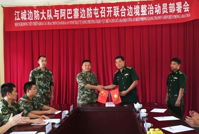 Lính biên phòng giắt bánh chưng đi tuần tra biên giới - ảnh 3