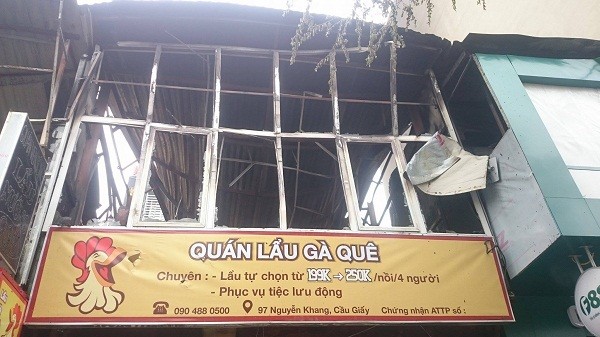 Cháy lớn phố Nguyễn Khang, 6 căn nhà chìm trong biển lửa - ảnh 8