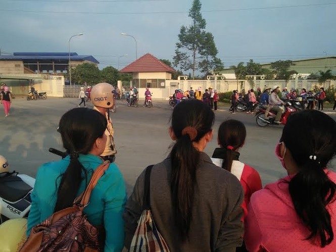 Hàng trăm công nhân thủy sản đình công vì 'làm nhiều, lương ít' - ảnh 1