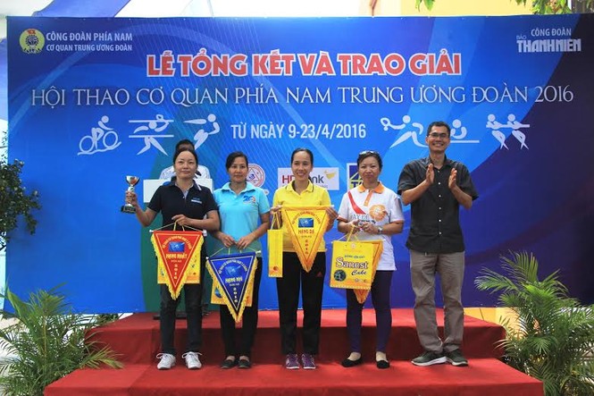 Bế mạc Hội thao cơ quan phía Nam T.Ư Đoàn năm 2016 - ảnh 2