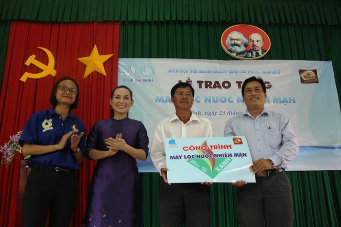 Nguồn nước sạch về với bà con xã ven biển Hiệp Thạnh - ảnh 2