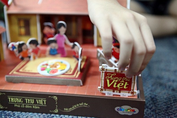 Độc đáo mô hình Trung Thu truyền thống - ảnh 2