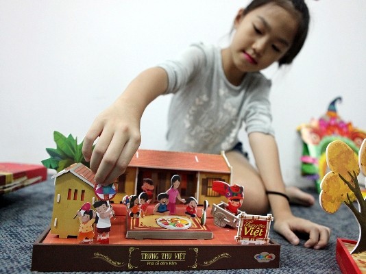 Độc đáo mô hình Trung Thu truyền thống - ảnh 4