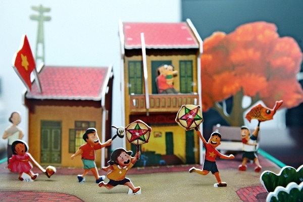 Độc đáo mô hình Trung Thu truyền thống - ảnh 6