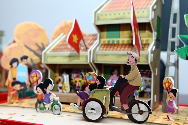 Độc đáo mô hình Trung Thu truyền thống - ảnh 7