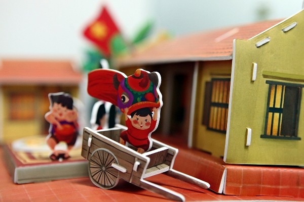 Độc đáo mô hình Trung Thu truyền thống - ảnh 8