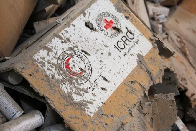 Liên Hợp Quốc đình chỉ các đoàn xe cứu trợ vào Syria - ảnh 1