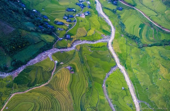 mù căng chải từ trên cao - ảnh 1