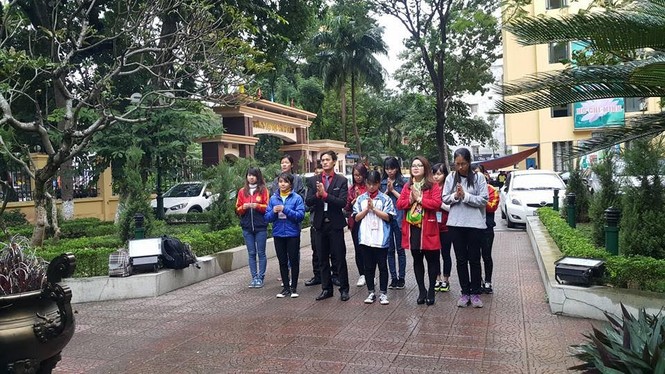 Sinh viên Đại học Công đoàn “rộn ràng” hiến máu tình nguyện - ảnh 1